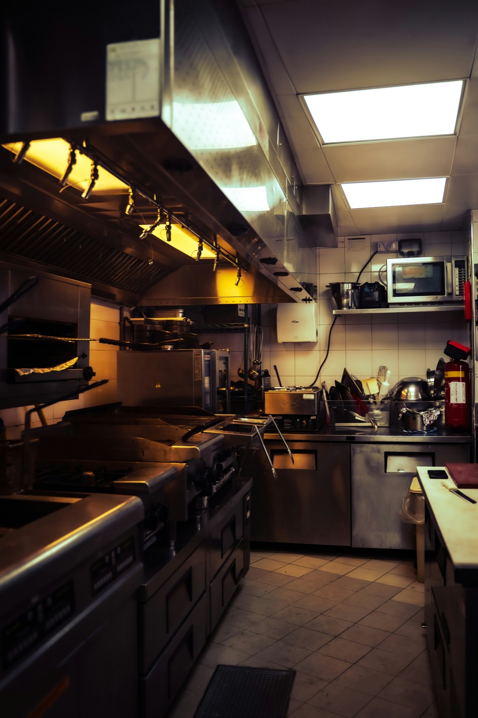 Cuisine professionnelle où se déroulent les formations en situation